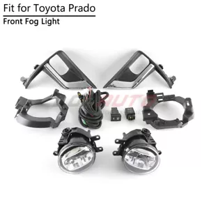 For Toyota Land Cruiser Prado 18-22 LED Fog Lamp Kit Front Bumper Driving Light - Picture 1 of 9