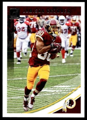 2018 Donruss #289 Jamison Crowder   Washington Redskins - Image 1 of 2