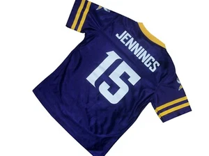 New Youth Boys NFL Minnesota Vikings Greg Jennings #15 Football Jersey Shirt - Picture 1 of 2