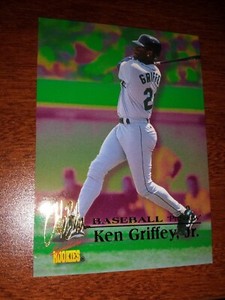 COMPLETE SET! 1996 Signature Rookies Autobilia PREVIEW PROMO SET GRIFFEY JR AROD