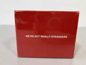 We're Not Really Strangers Juego de Cartas - Un Juego de Cartas Interactivo para Adultos NUEVO Precintado - Imagen 1 de 4