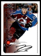 2018-19 Upper Deck MVP 20th Anniversary Silver Script Nathan MacKinnon R40