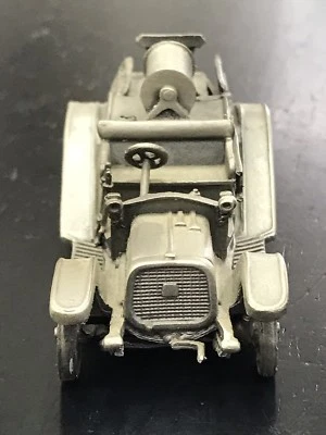 NEW IN BOX Franklin Mint Pewter Fire Engines of the World Delahaye Rescue Truck - Image 1 of 4