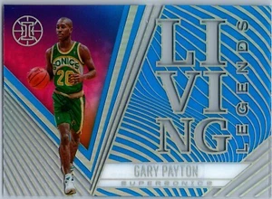 20-21 PANINI ILLUSIONS LIVING LEGENDS - GARY PAYTON #7 SEATTLE SUPERSONICS - Picture 1 of 2