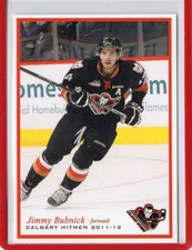 2011/12 Calgary Hitmen - JIMMY BUBNICK