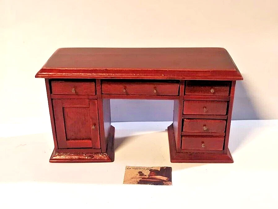 Miniature x Casa Bambole De Agostini Scrivania cm 12,5 x 5 - Immagine 1 di 4