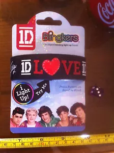 Braccialetto 1D One Direction Blingkers Light Up Bracelet Claire's £5,50 prezzo consigliato rotto - Foto 1 di 3