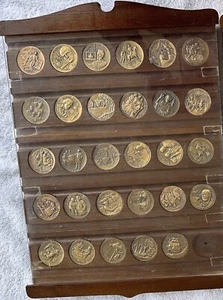 Juego de 29 Longines Wittnauer Inc. EE. UU. Medallas de bronce 342 - Imagen 1 de 9