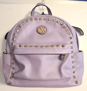 Rare Hard to Find Christian Lacroix Lavender Lilac Studded Backpack Purse - Picture 1 of 9
