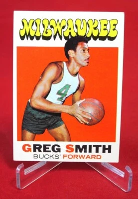 Greg Smith Topps NBA Basketball Card 1971 #129 EX - Image 1 of 2