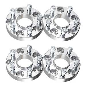 4pc 1'' 5x4.5 5x114.3mm 12x1.5 64.1mm Hubcentric Fits Honda Acura Wheel Spacers - Picture 1 of 9