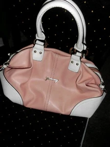 Yicassug Damen Handtasche Rosa Weiß - Bild 1 von 4