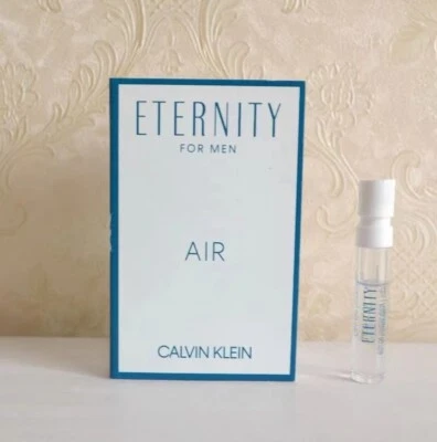 Туалетная вода для мужчин Calvin Klein ETERNITY AIR спрей образец 0,04 унции /1,2 мл каждая - Изображение 1 из 2