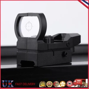 Holographic Rifle Scopes ABS Green Dot Sight Scopes Black Reflex Optics Sight UK - Picture 1 of 11