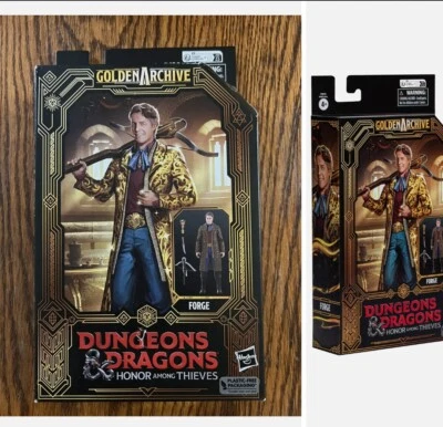 Figura de acción Dungeons & Dragons Honor Among Thieves Golden Forge 6" caja dañada Foto 1 de 4