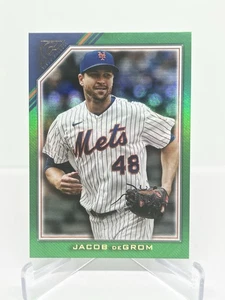 2022 Topps Gallery Jacob DeGrom “Green” #31 /125 New York Mets - Picture 1 of 2