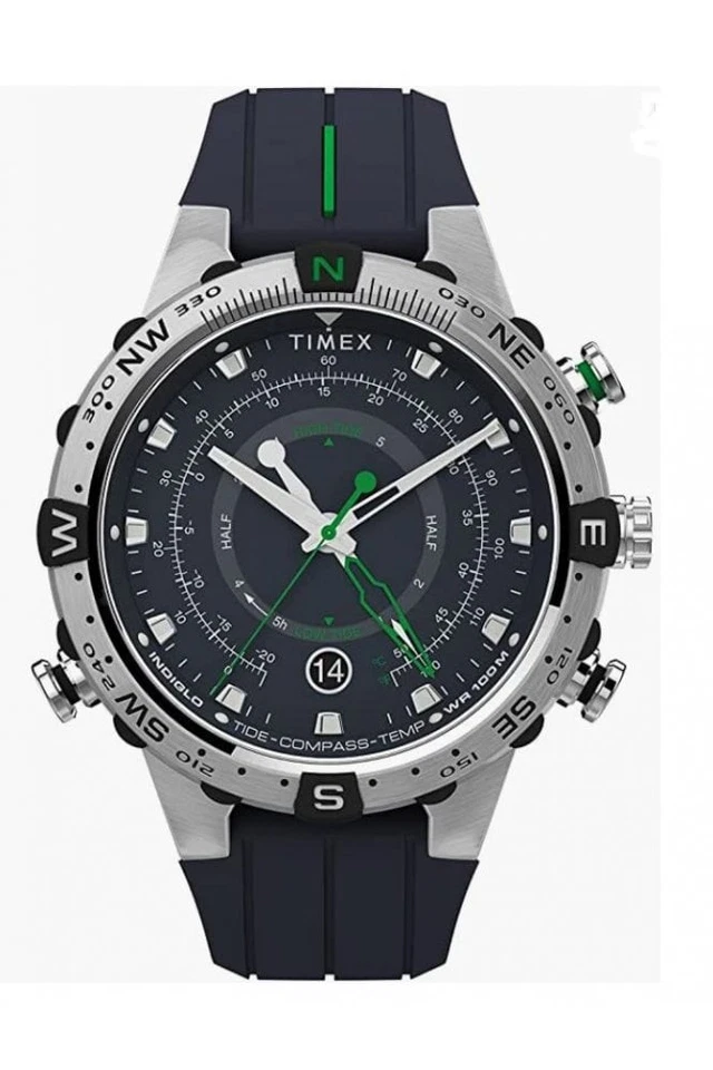 Timex Intelligent Quartz Herren Tide-Temp-Compass Uhr TW2V22100 - Bild 1 von 4
