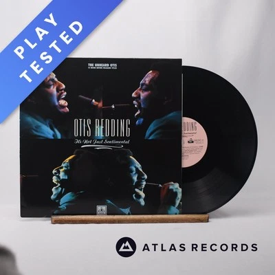 Otis Redding It's Not Just Sentimental LP Vinyl Record 1992 SXD 041 Stax - EX/EX - Image 1 of 4
