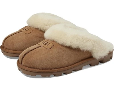 ¡GRAN VENTA! (Auténtico) Mujer UGG Coquette Castaño, Talla Mediana, Nuevo Con Caja Foto 1 de 4