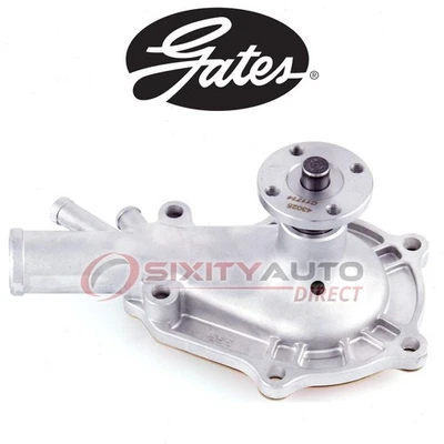 Gates Engine Water Pump for 1977-1987 Dodge D150 3.7L L6 - Coolant ze Foto 1 de 4