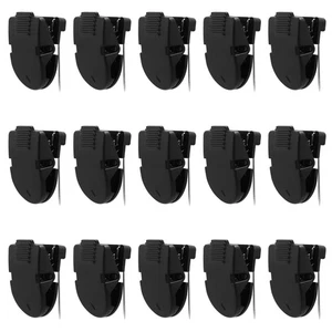 15pcs Cubicle Clips, Plastic Cubicle Clips for Fabric Walls Fabric Panel Wall... - Picture 1 of 7