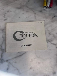 Contra NES Original Nintendo NUR HANDBUCH MO10325 - Bild 1 von 3