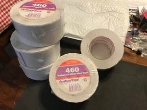 Venture Tape 460 Embossed White Vinyl Seaming Tape 3in x 50yd.(150 ft.) Made USA - Picture 1 of 4