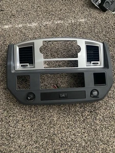 06-09 DODGE RAM radio climate control dash bezel trim vent - Picture 1 of 6