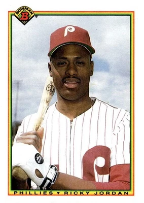 1990 Bowman #156 Ricky Jordan - Image 1 of 2