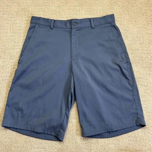 Nike Men's Dri Fit Golf Shorts Solid Gray Pockets Size 32 w/ 10" Inseam - Picture 1 of 12