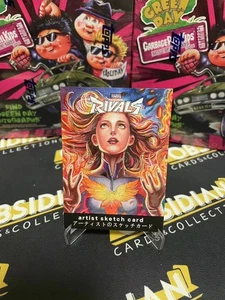 2025 Rivals Japan Studio MARVEL Phoenix Jean Grey AP Sketch Card 1/1 - Picture 1 of 2