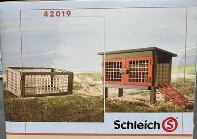 ‼️Schleich Hasenstall 42019 Hasenstall Kaninchen Gehege ‼️ - Bild 1 von 2