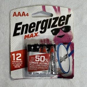 Energizer MAX (4er Pack) AAA Triple A Batterien NEU - Bild 1 von 4