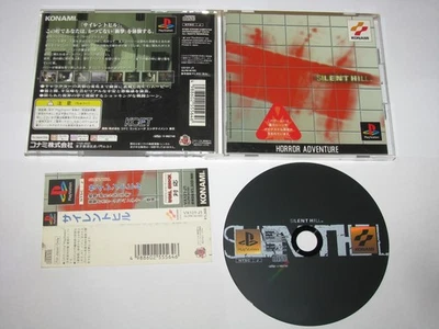 Silent Hill (Japanese) Playstation PS1 Japan import +obi US Seller - Image 1 of 4