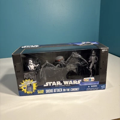 Star Wars The Clone Wars Droid Attack On The Coronet  Toy R Us Exclusive Set - Image 1 of 4