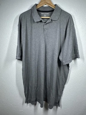 Great Northwest Polo Shirt Mens 2XLT Gray Short Sleeve Classic Fit Golf Casual - Image 1 of 4