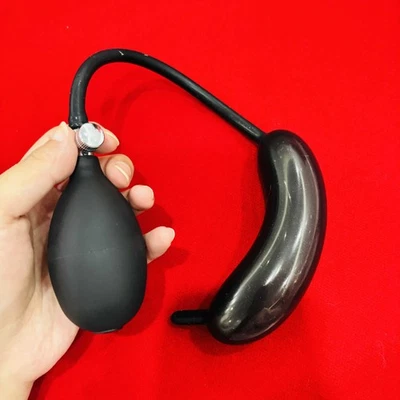 Dilatador inflable silicona pene inserción tapones uretra sonido estirador bomba Foto 1 de 4