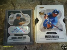 2007 FINEST BASEBALL AUTOGRAPH  BLACK #/99 REFRACTOR + 48 RC 