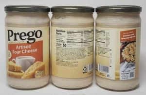 (3 ct) Prego Four Cheese Alfredo Pasta Sauce, 22 oz Jar - Picture 1 of 1