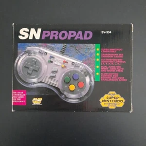 Boite Manette SNPROPAD SV-334 Professionnal Pour Super Nintendo Vintage - Foto 1 di 4