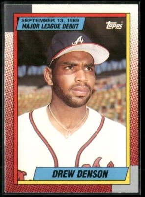 1990 Topps Major League Debut 1989 #30 Drew Denson - Image 1 of 2
