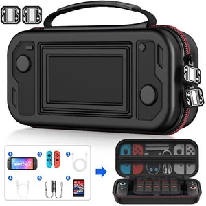 Custodia da trasporto portatile per Switch 2 2025/Switch/OLED guscio rigido protettivo - Foto 1 di 6