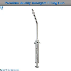 Amalgam Carrier Gun Dental Syringe 30° Bend Restorative Cavity Filling Tube - Picture 1 of 3