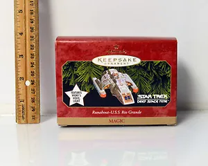 Hallmark Ornament Star Trek Deep Space Nine Runabout uss Rio Grande - Picture 1 of 1
