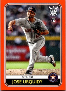 2020 Topps Big League Orange #8 Jose Urquidy Parallel