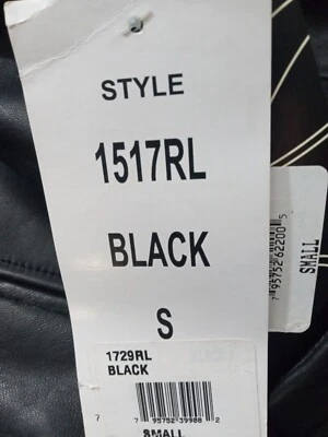 Excelled Black Leather Jacket W/Removable Hood & Lining Sz. S - Image 1 of 4