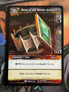 World of Warcraft TCG Promo Badge 7/12 Ring of the Battle Anthem - Picture 1 of 2
