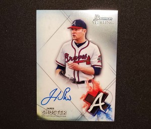 2021 Bowman Sterling JARED SHUSTER Auto - Atlanta Braves Prospect - 2023 Rookie