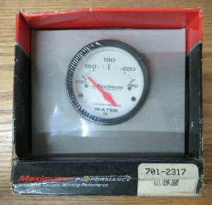 STEWART WARNER 114274-2 / 701-2317 WATER TEMPERATURE GAUGE 2" 260F 722628207738 - Picture 1 of 6