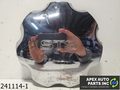 OEM 1992-1997 Cadillac Seville STS 1.3L Wheel Center Cap Silver Finish Foto 1 de 4